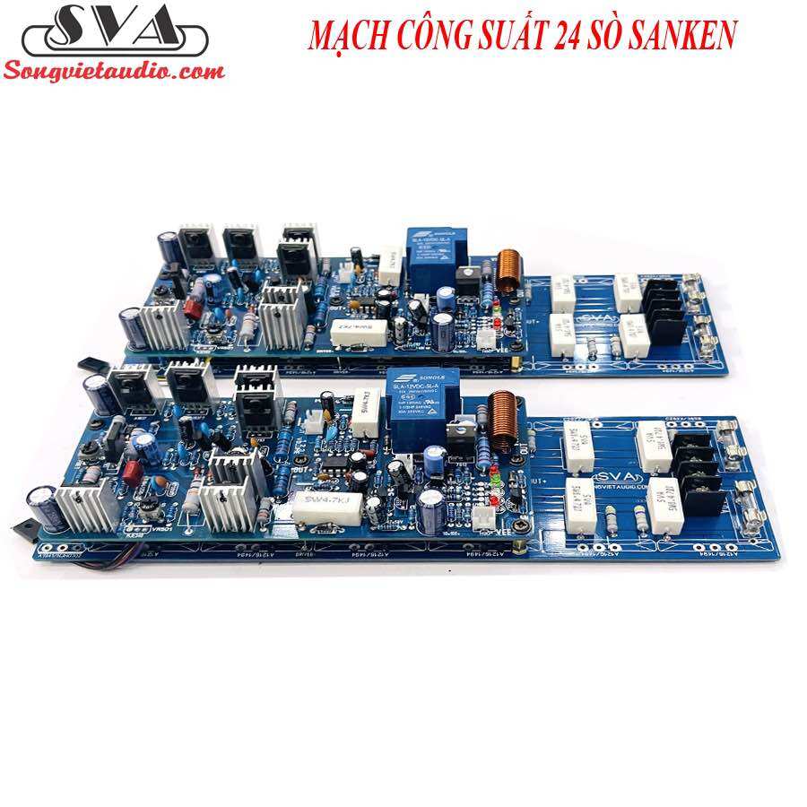 Mạch công suất 24 sò saken -Điện áp cao