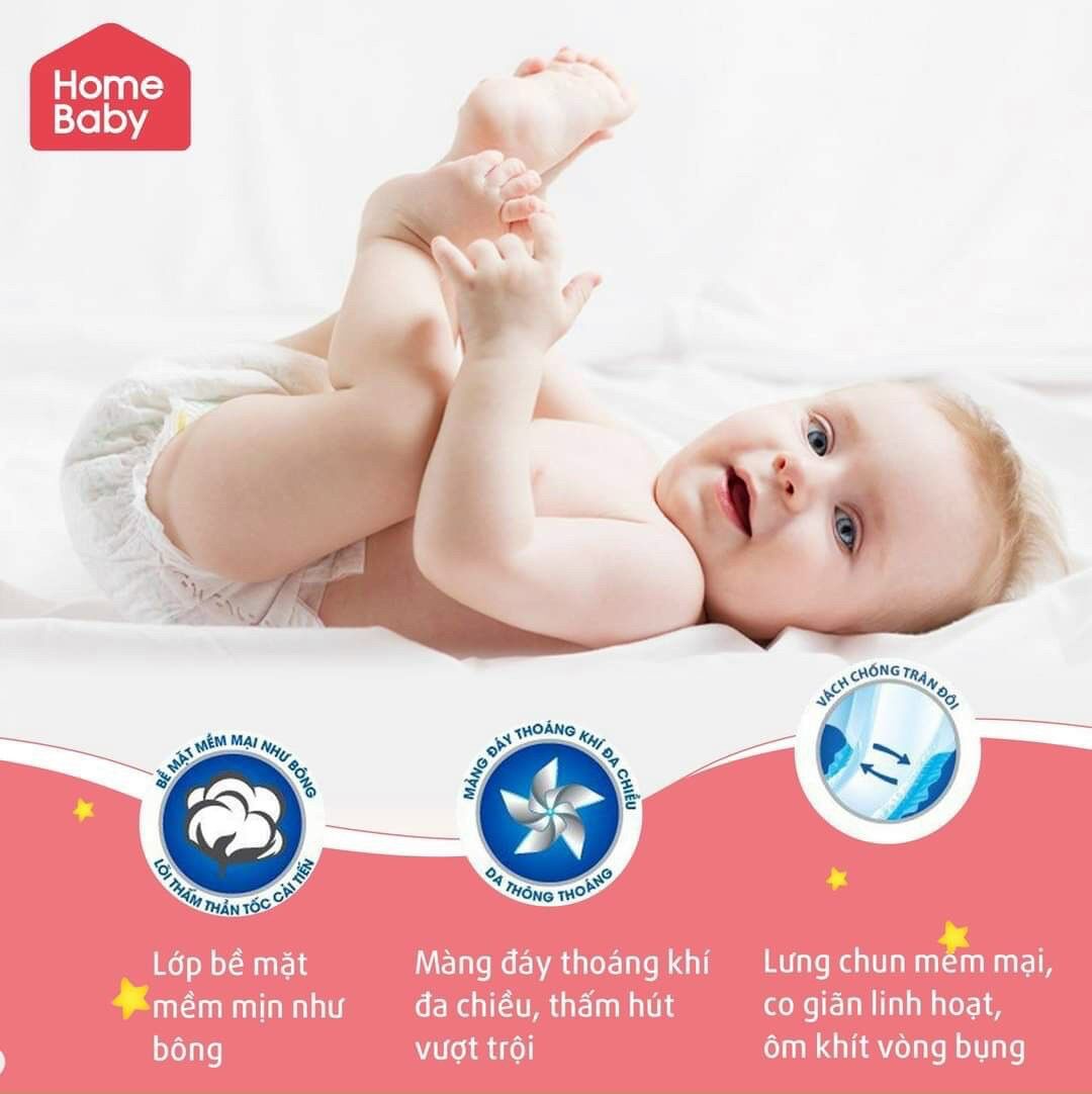 Tã Bỉm Quần Home Baby Nội Địa (Mix size ib cho shop nhé)