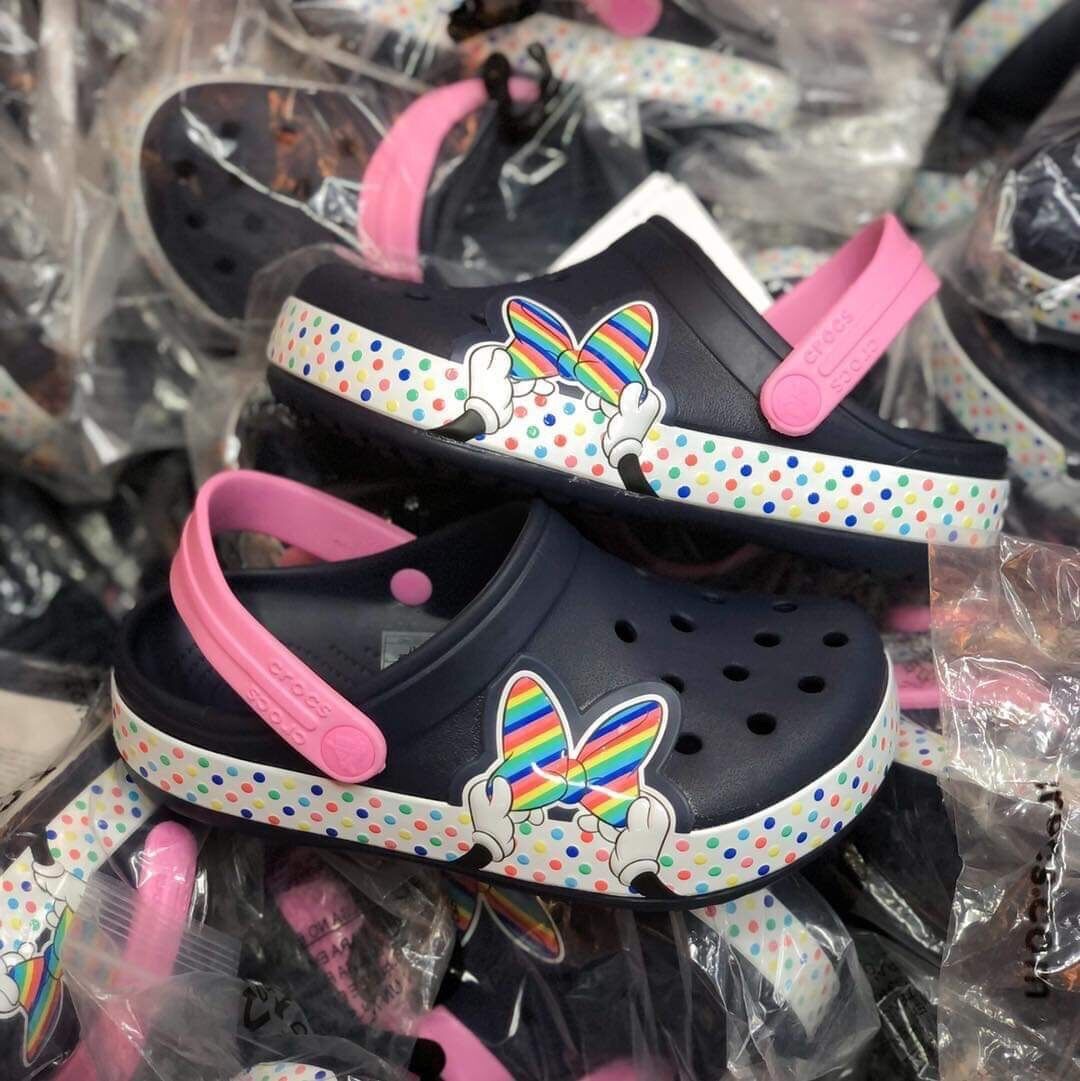 Crocs - Sục Crocs 3D cho bé tặng 4biz