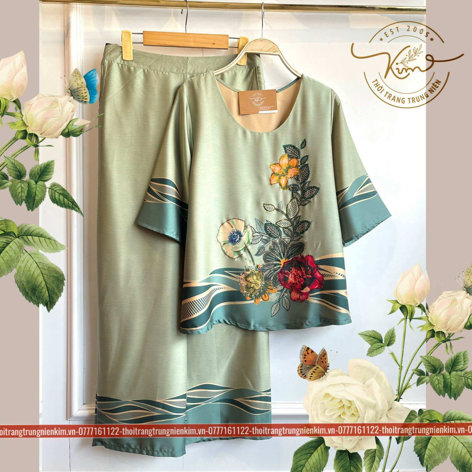 Set đính đá sắc màu rực rỡ