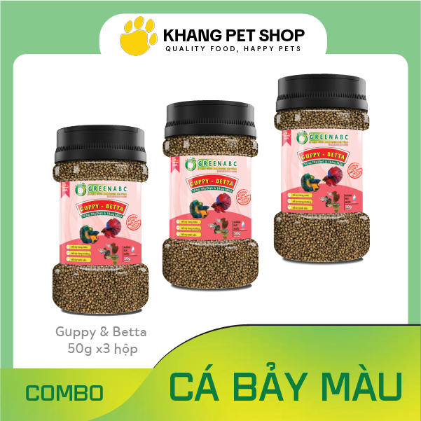Thức ăn Cá 7 MÀU - Guppy