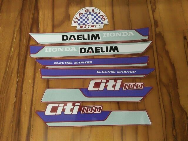 Bộ tem honda citi màu đỏ hàng nhập Thái Lan