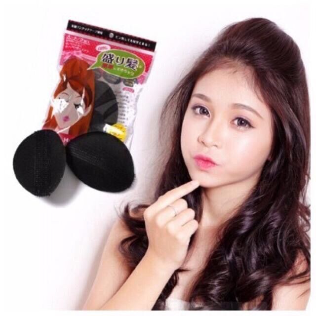 Set 2 Miếng Đệm Độn Phồng Tóc Mái, Độn Phồng Tóc Nữ