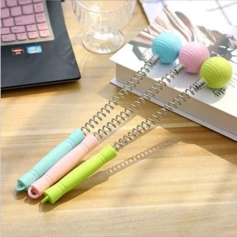 Dụng cụ đấm lưng lò xo, 3 trong 1, massage đầu bạch tuộc 12 móng bị, giao màu ngẫu nhiên