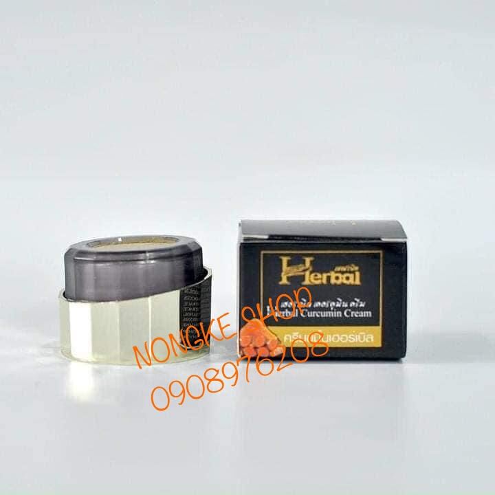 Lố 12 hộp kem nghệ herbal đen thái lan