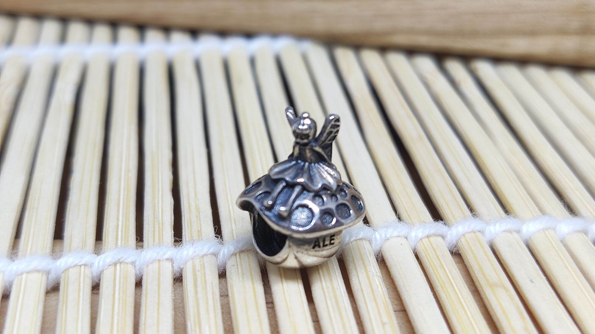GauBee Charm bạc 925 tiên nấm