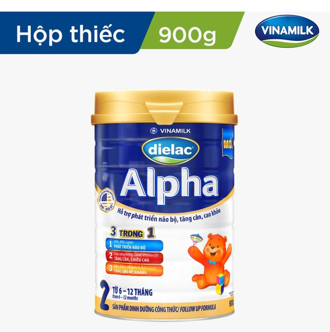 Sữa bột dielac alpha 2 - lon 900g