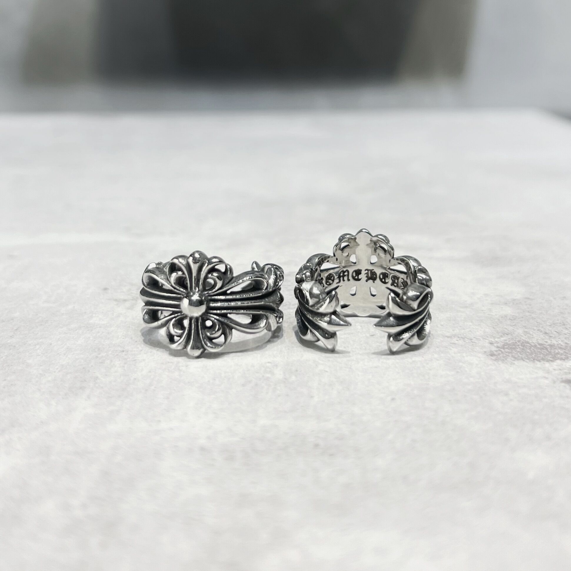 NHẪN CHROME HEART THÉP TITAN 7