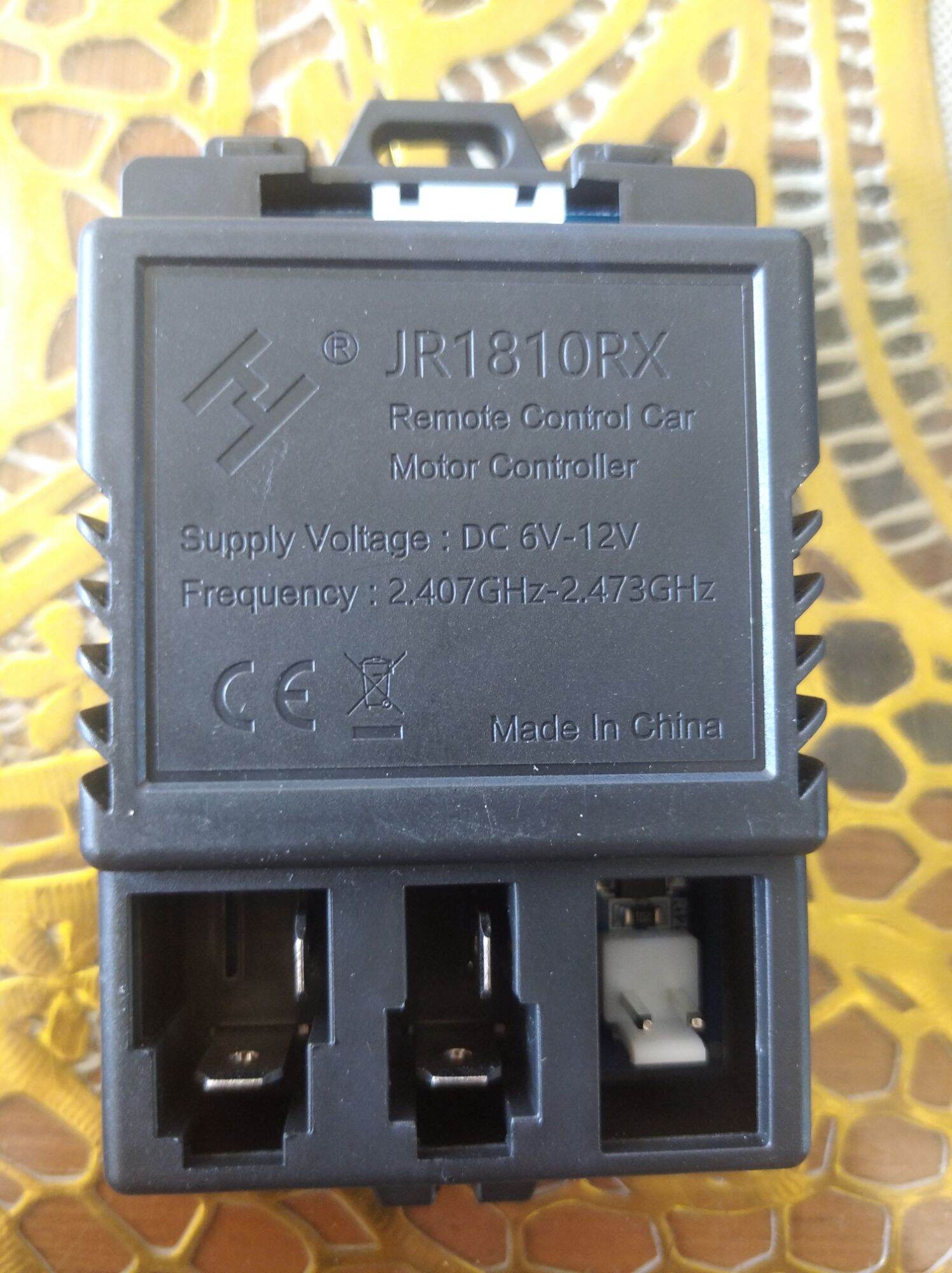 Mạch jr1810rx 6v - 12v thấy thế cho oto điện trẻ em