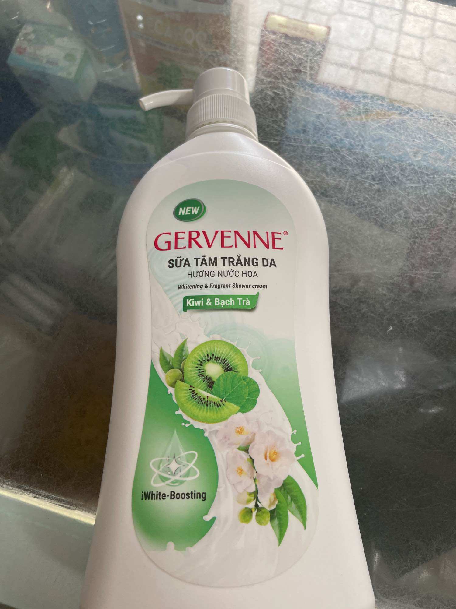 Sữa tắm Gervenne của Singapore