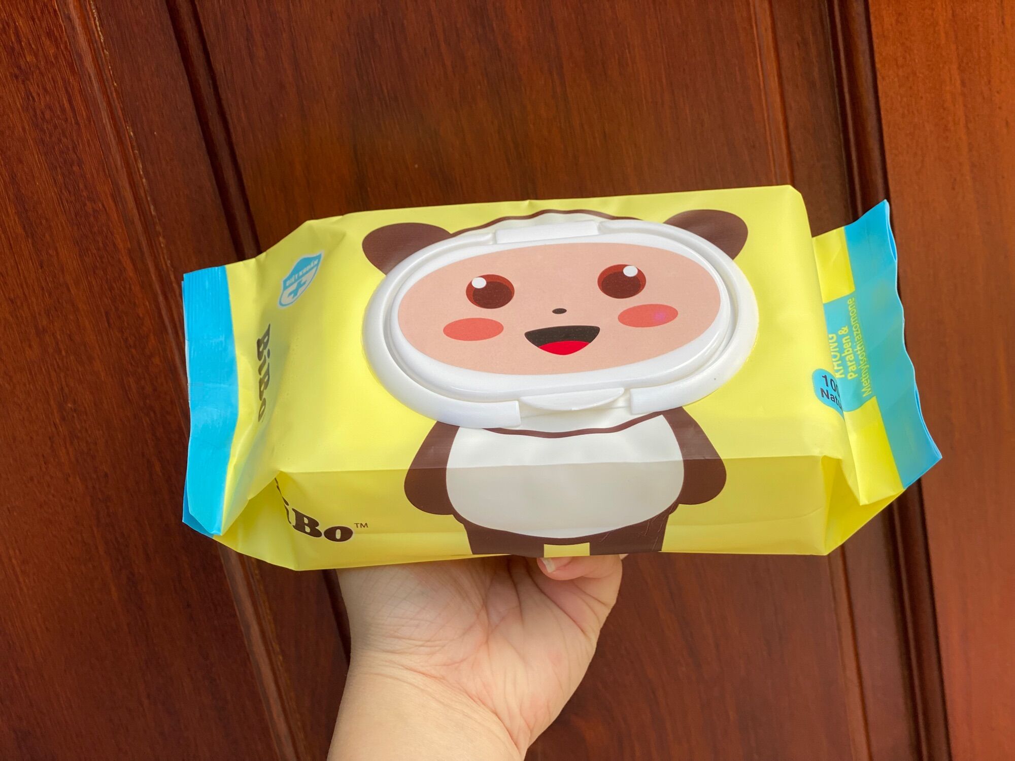 Khăn ướt Bibo không mùi 100 tờ
