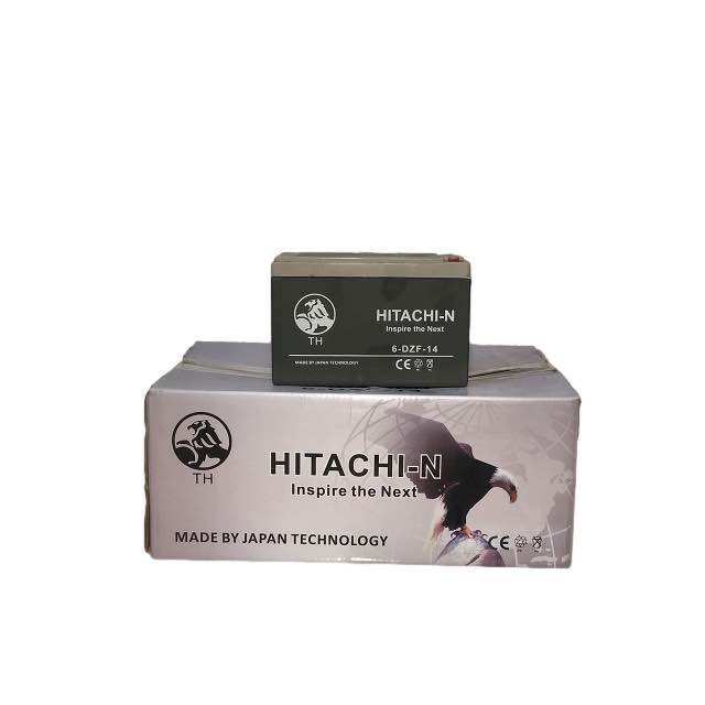 Acquy Hitachi 12V-14AH bảo hành 12 tháng