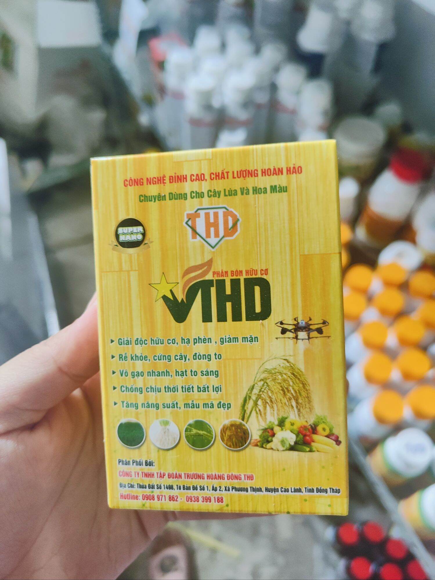 THD cây lúa và hoa màu
