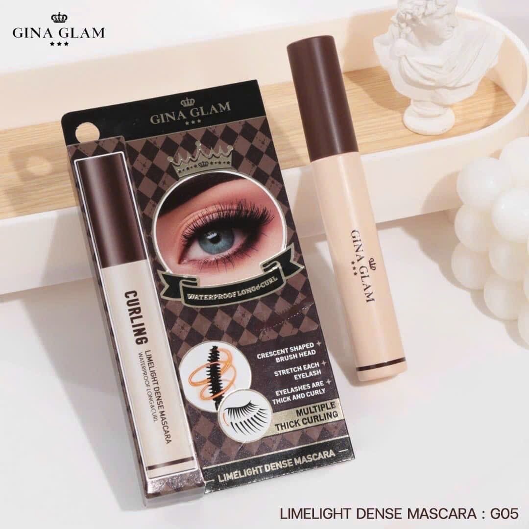 Mascara gina glam curling chống trôi thái lan