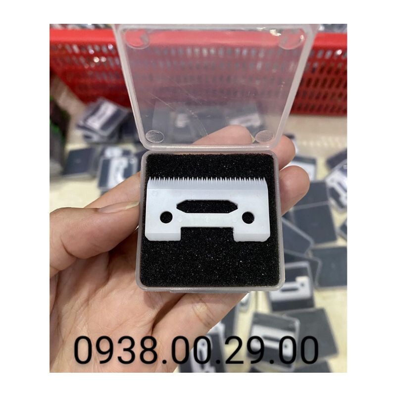 Lưỡi Kép Sắt Bén Lắp Cho Tông Đơ Cắt Tóc Kemei, Jame. Lưỡi Sứ Ceramic Kép Loại Tốt Cắt Tóc Siêu Ngọt. (Ảnh thật)