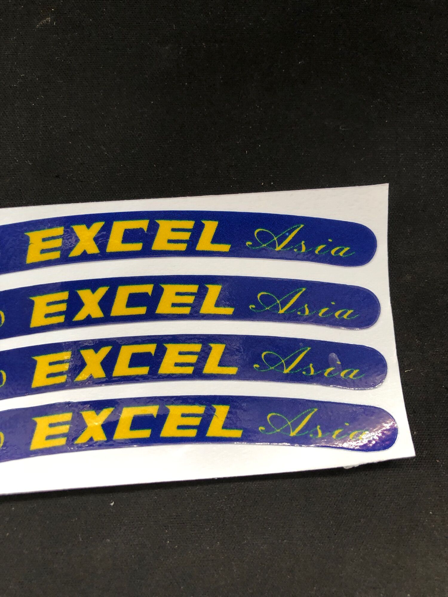 BỘ CHỈ MÂM EXCEL XANH DECAL IN