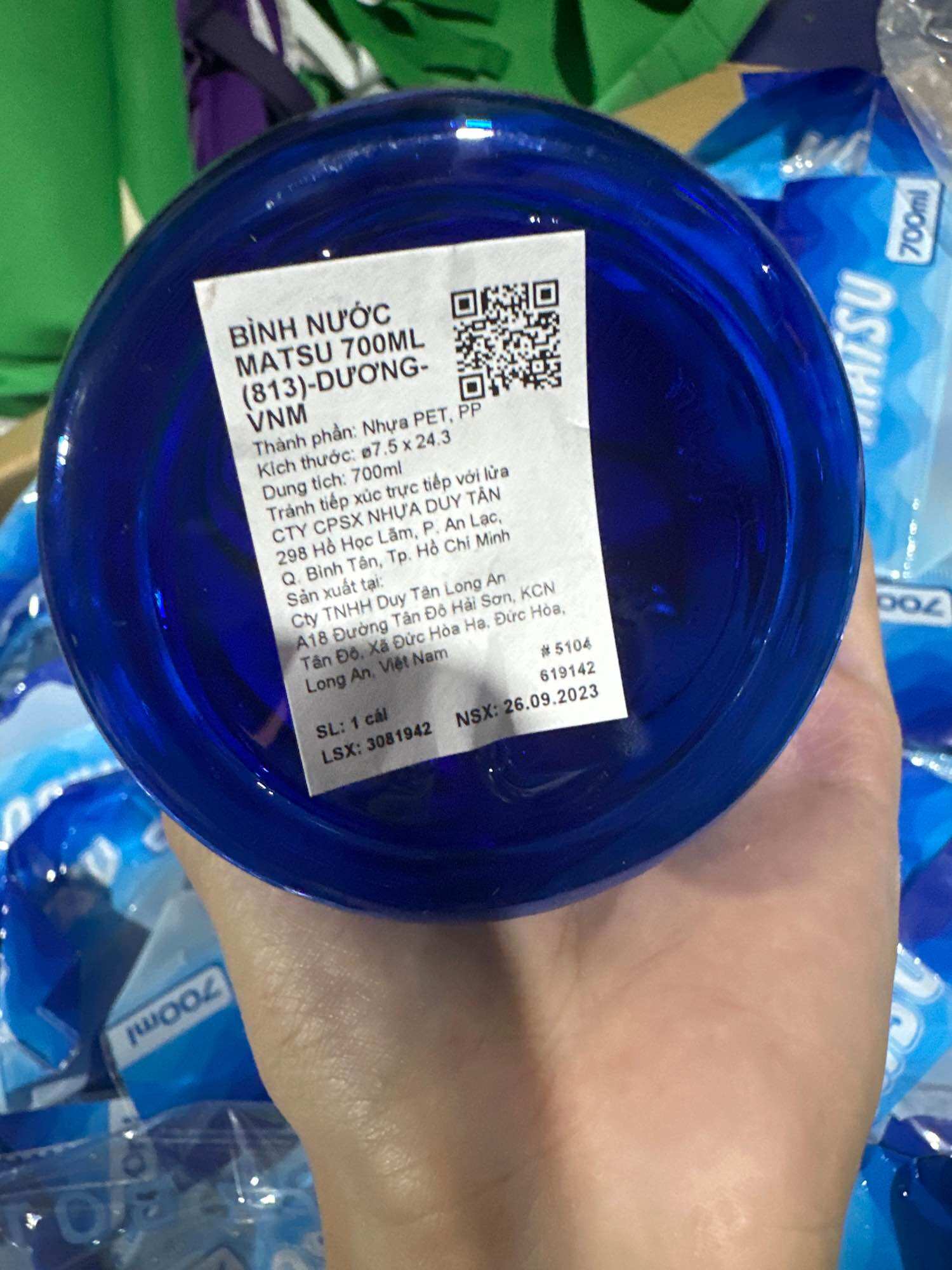 Bình đựng nước hkm Vinamilk