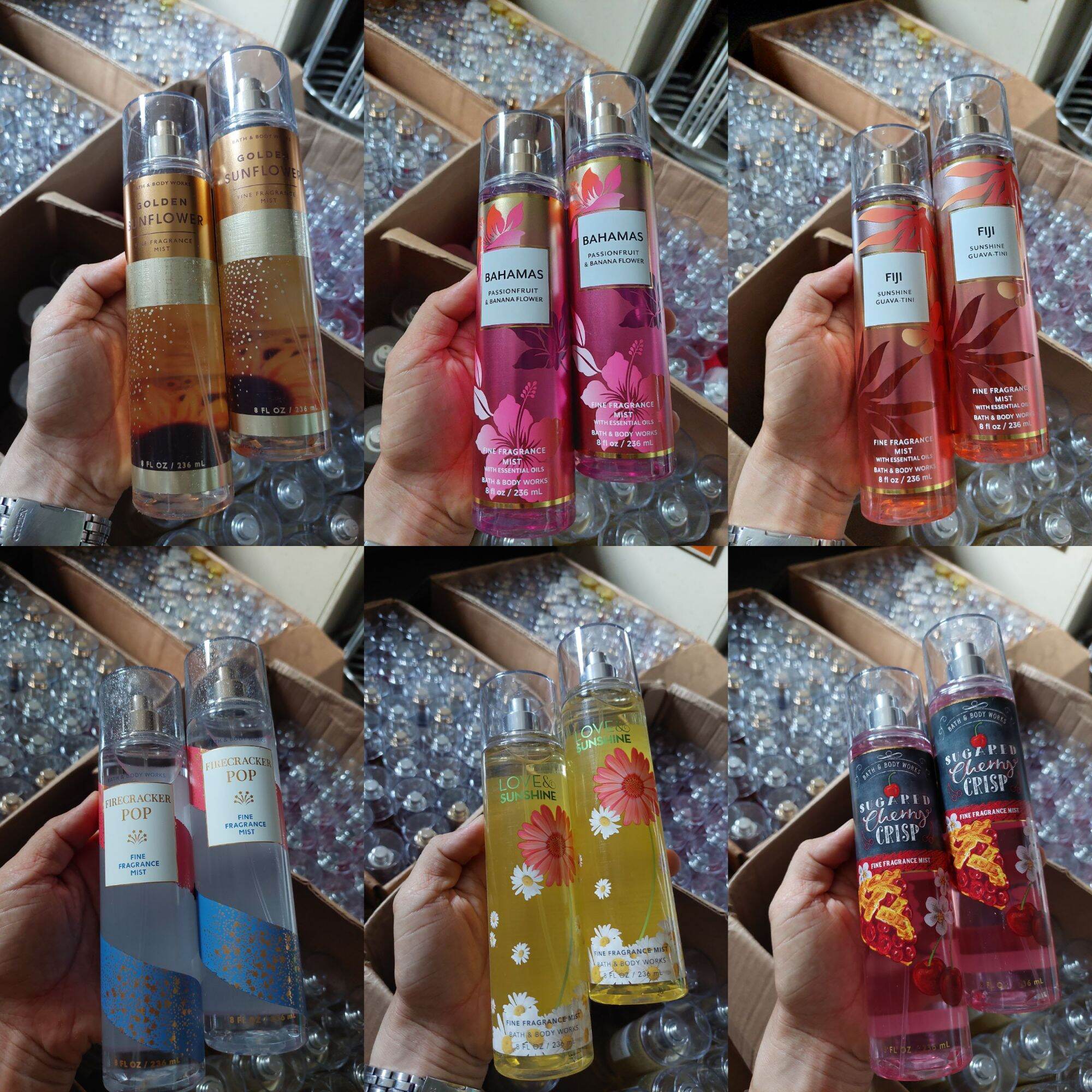 [ĐỦ MÙI] Xịt Thơm Toàn Thân Bath And Body Works-236ml
