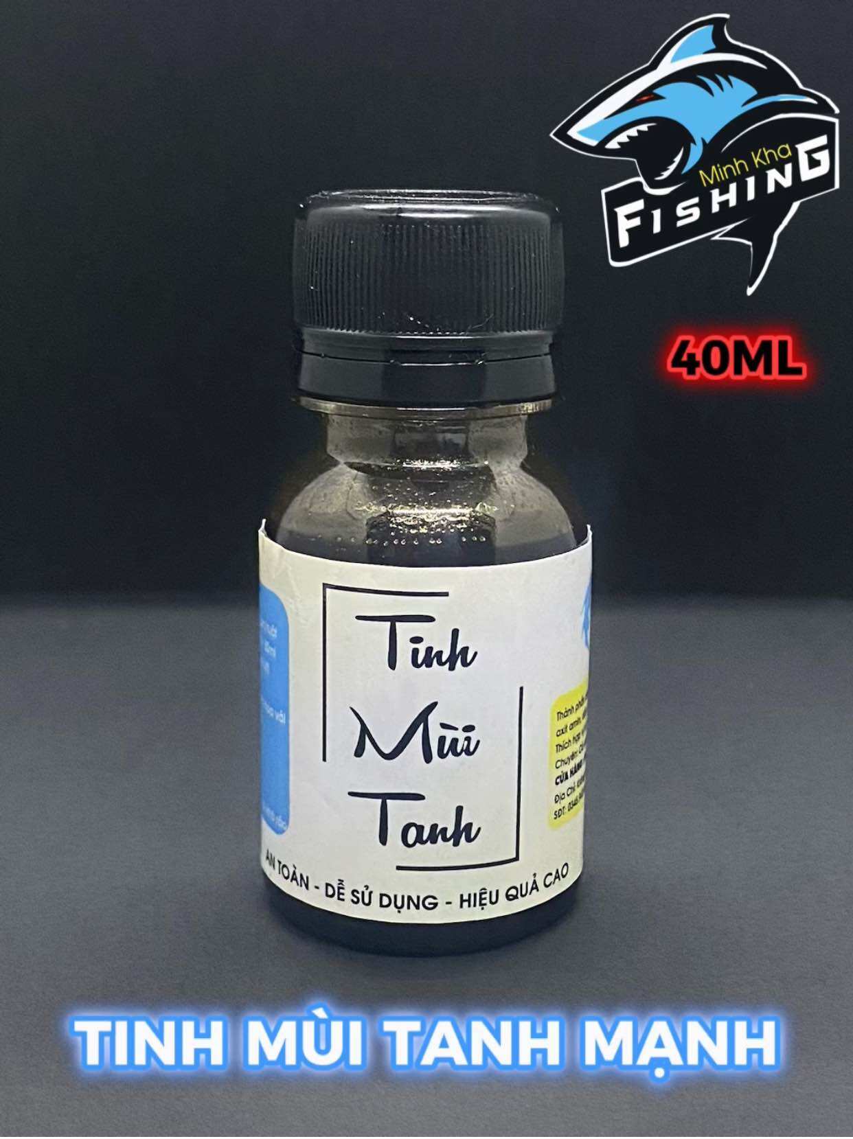 TINH MÙI TANH CÁ TRÊ,RÔ,LÓC 40ML