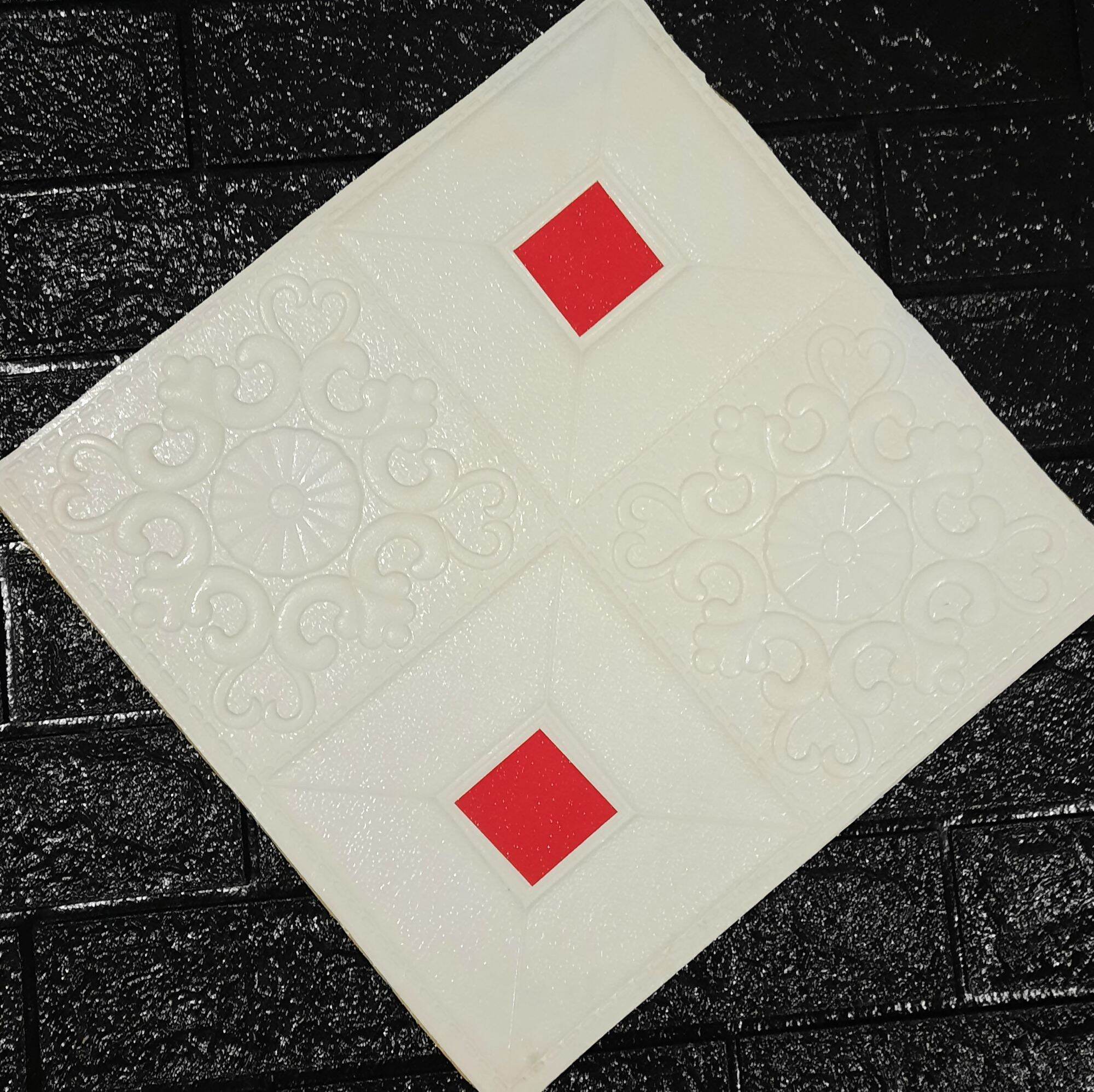 Xốp Dán Hoa Văn 3D Kích Thước 35x35cm