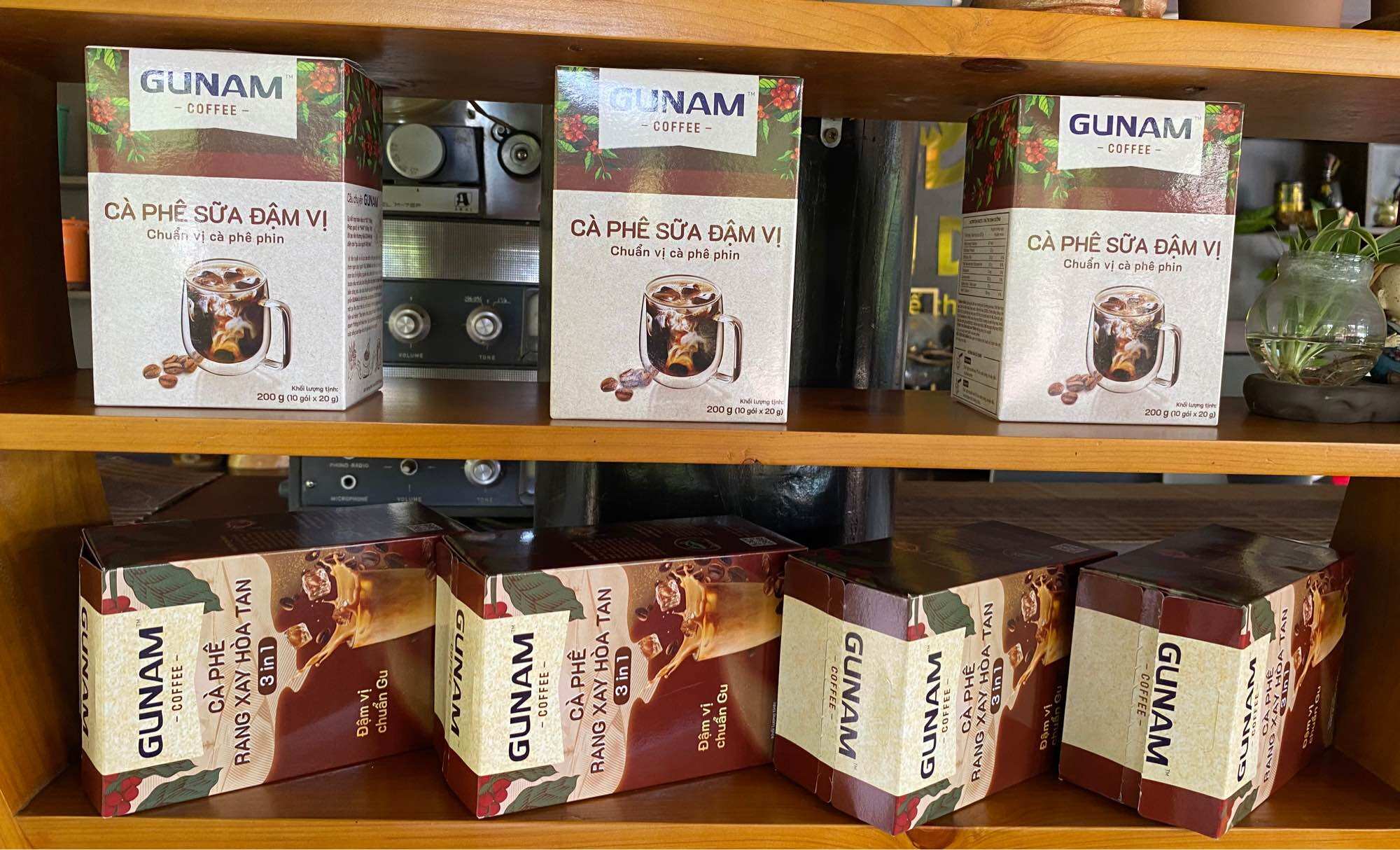 Cà phê sữa đậm vị chuẩn gu Việt Cà phê gunam coffee
