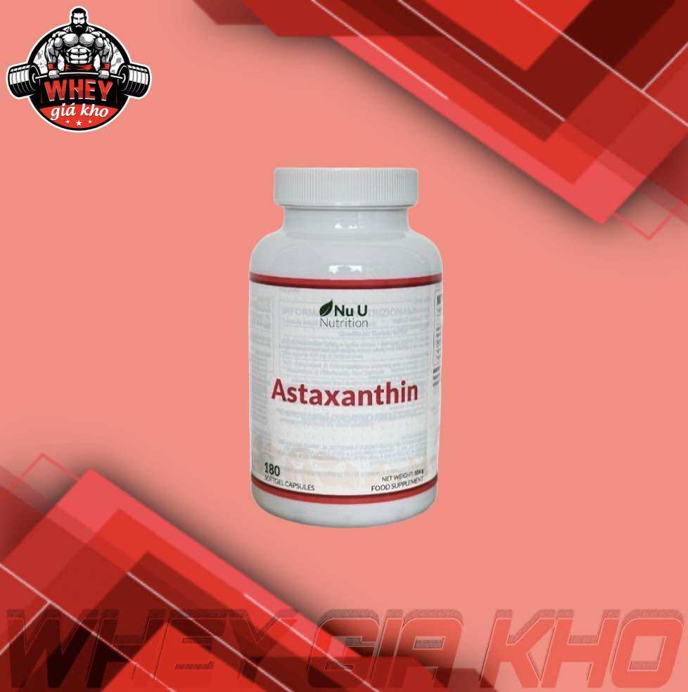 Viên Chống Lão Hoá, Tăng Cường Miễn Dịch NuU Astaxanthin