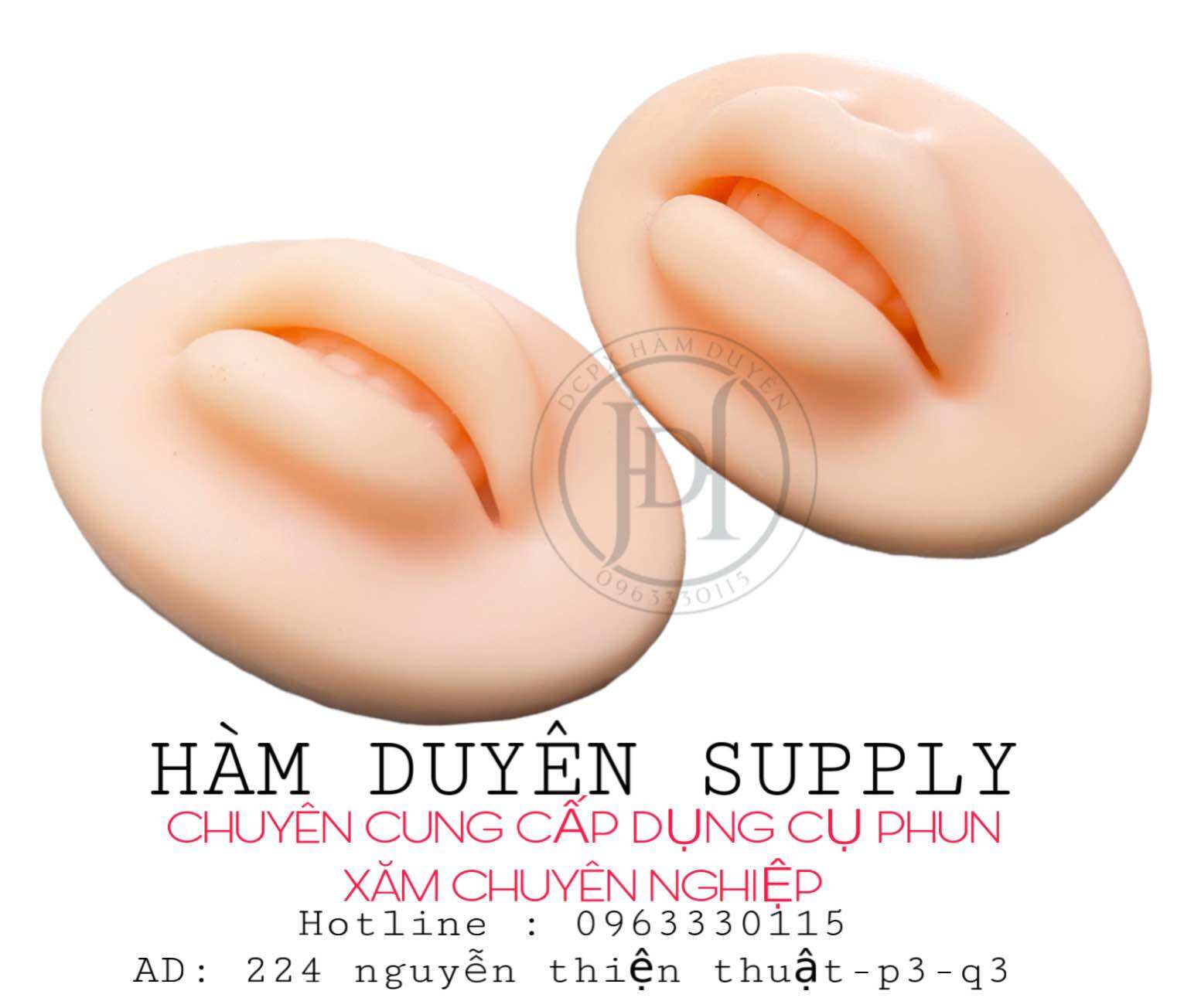 Môi 5D silicon, môi tập xăm, môi thực tập 5D