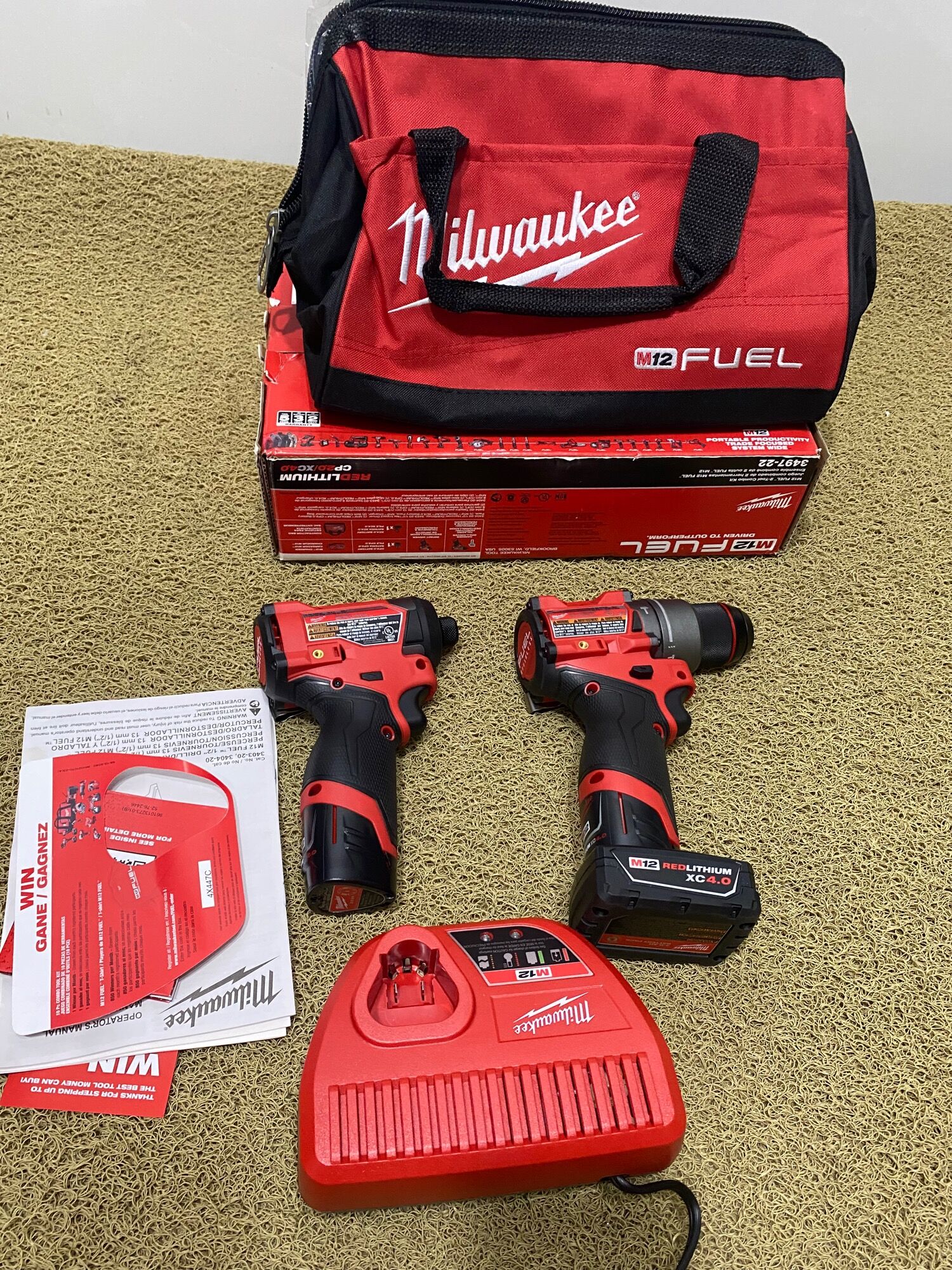 Combo Milwaukee M12