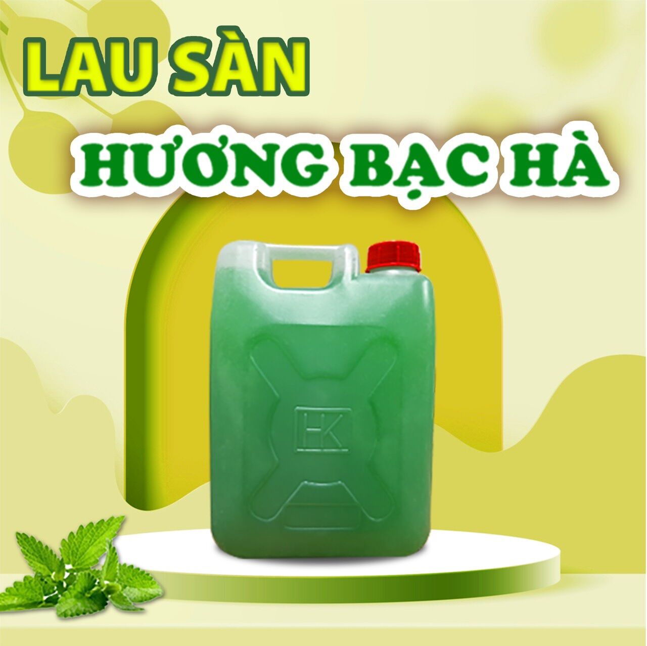 Nước lau sàn hương bạc hà & lyli