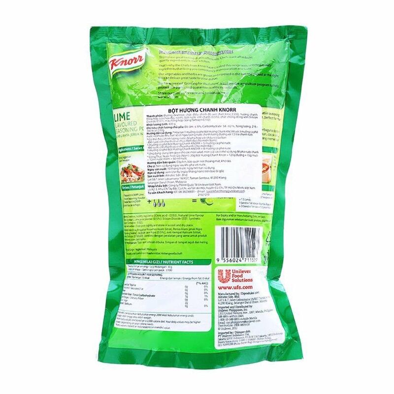 1 thùng bột chanh Knorr gói 400g