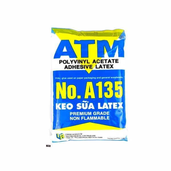 Keo sữa latex atm a135 1kg dán gỗ, simili, ...