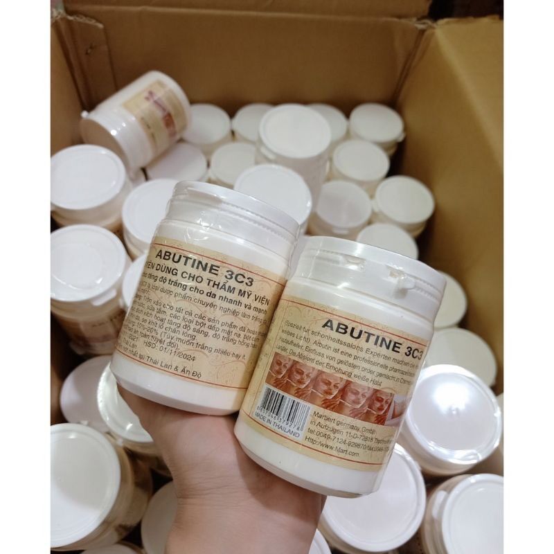 Kem body kích trắng abutine 3c3