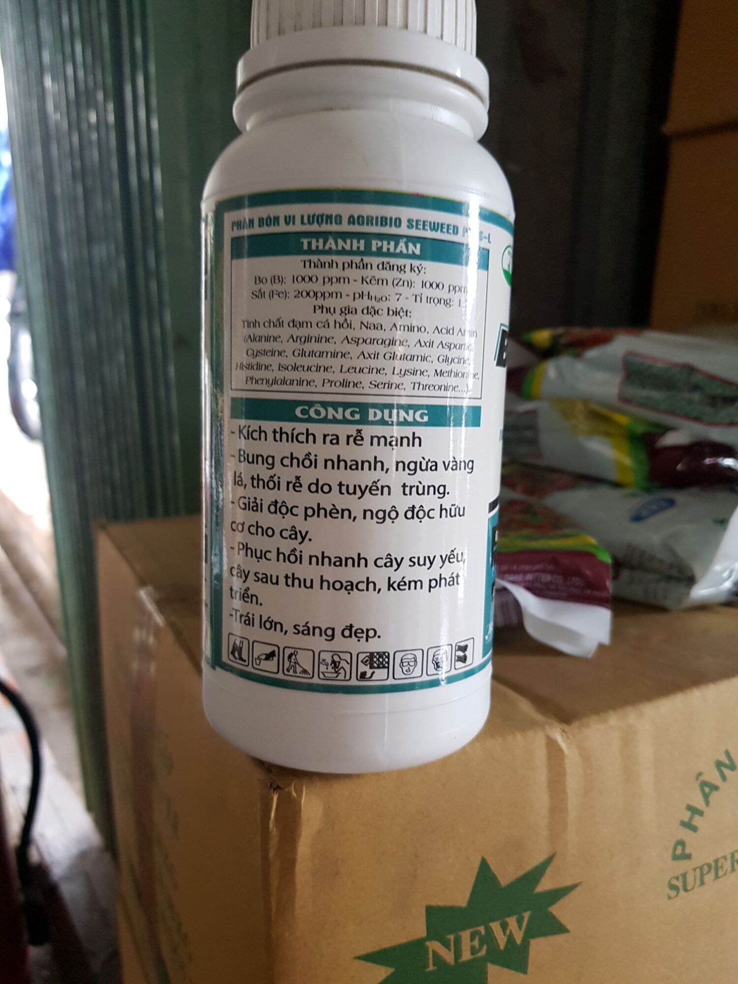 Phân bón vi lượng đạm cá hồi