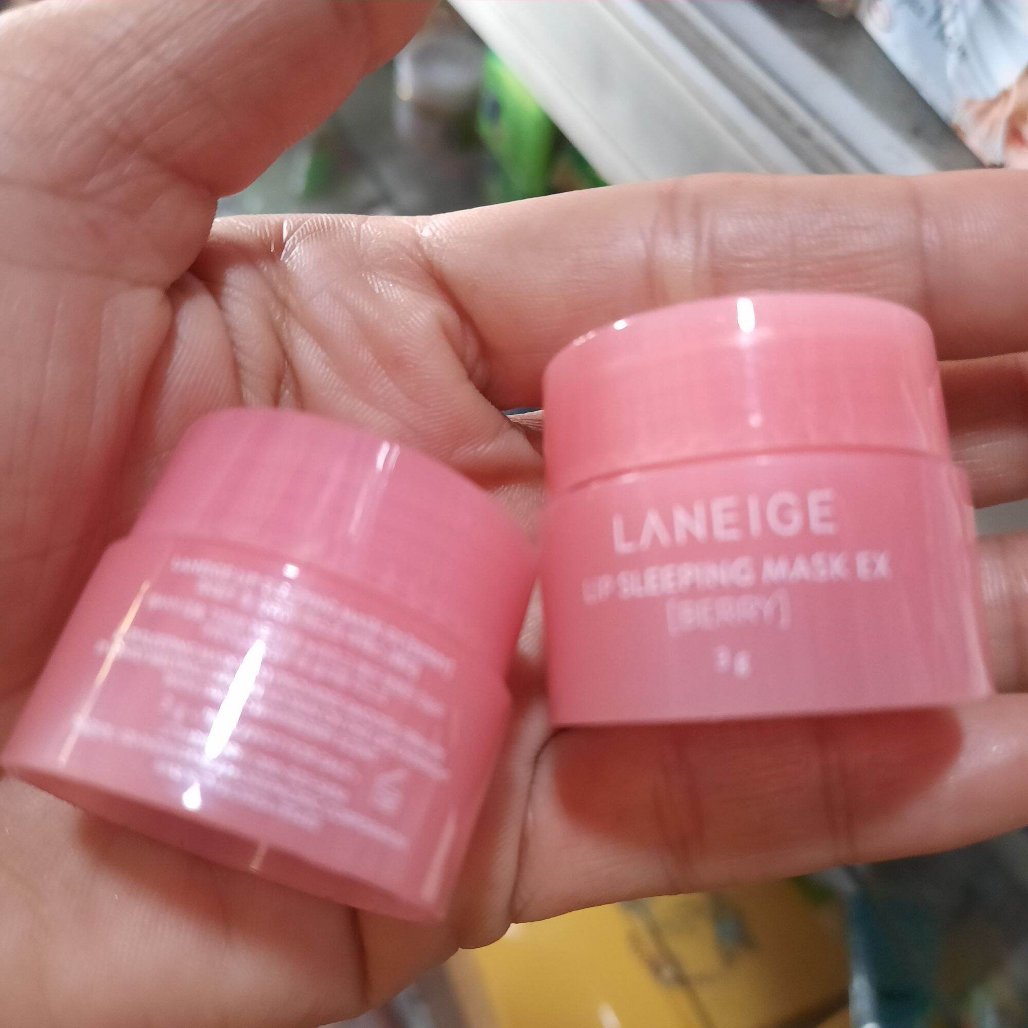 dưỡng môi hồng laneige 3g
