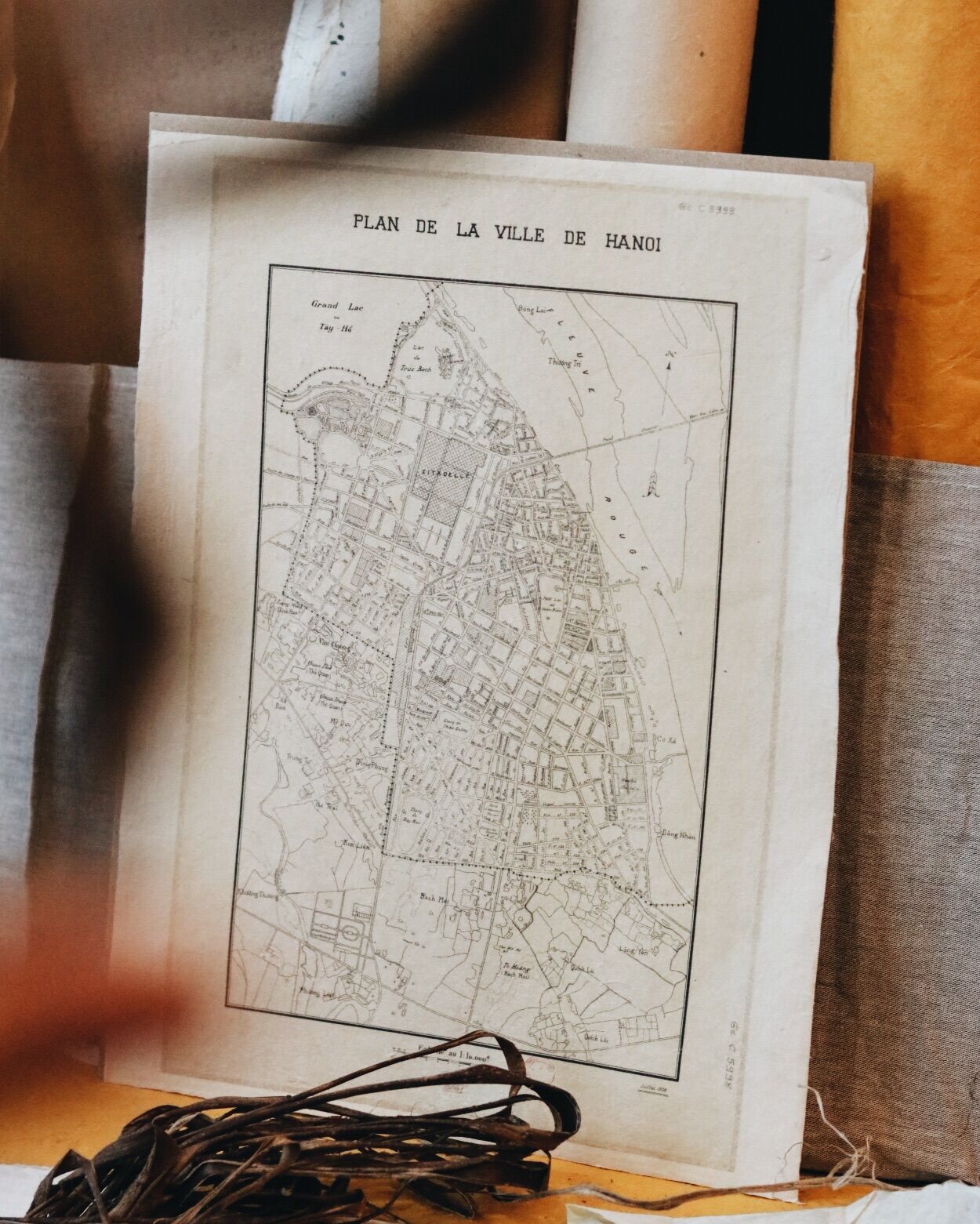 Hanoi Old map (30x40cm)