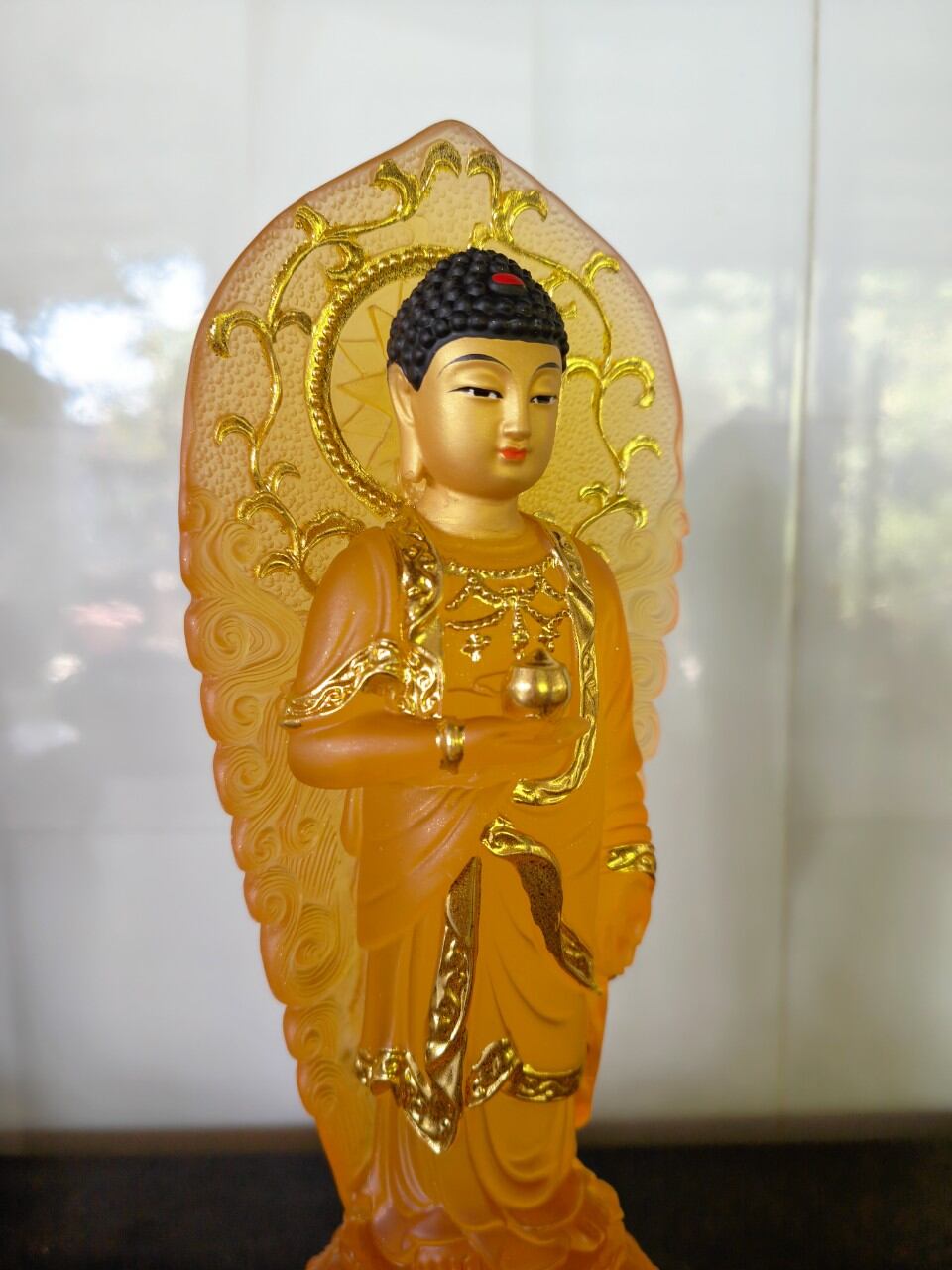 Tượng Dược Sư Lưu Ly cao 25cm