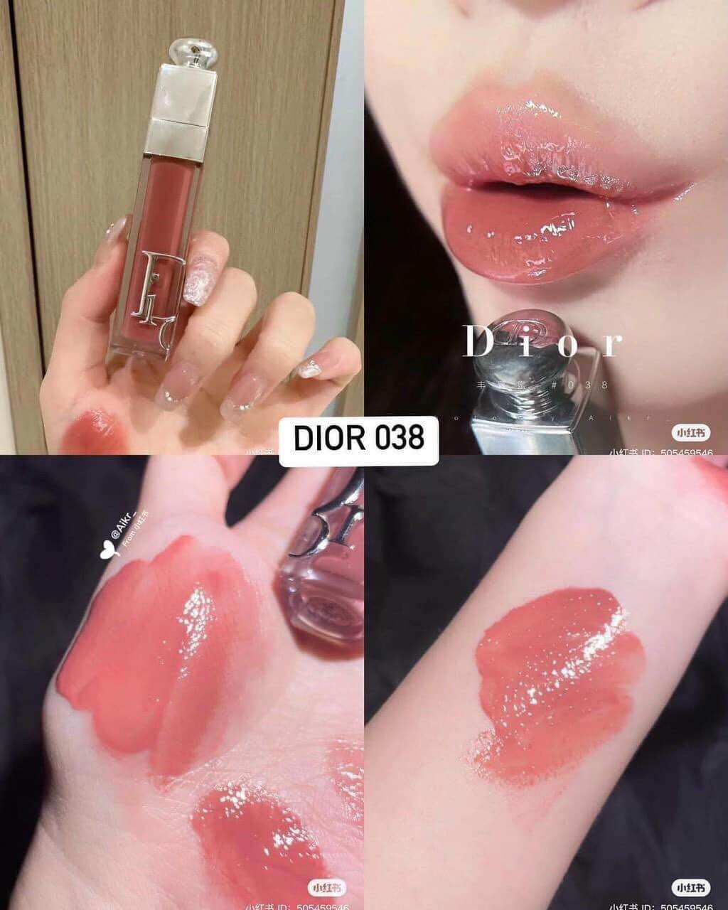 Son dưỡng dior maximizer 038 rose nude màu hồng nude