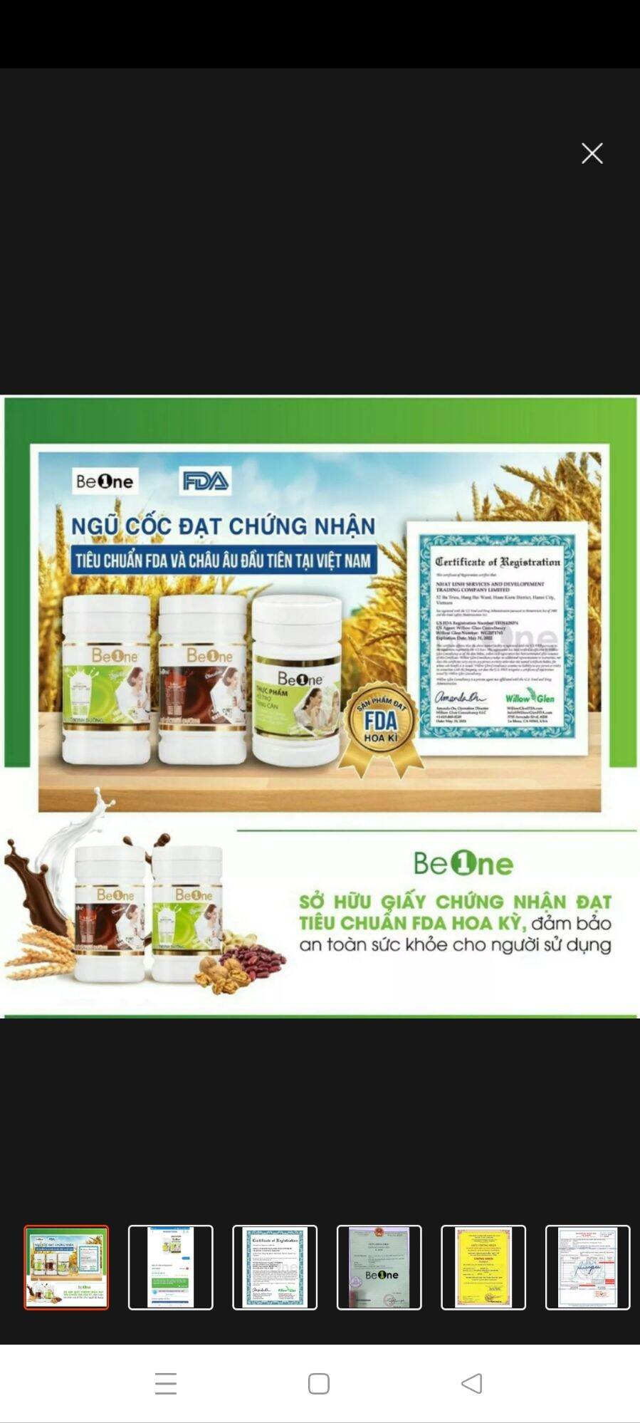 Combo 2 hộp Ngũ cốc dinh dưỡng BeOne  HSD 2027 ( chính hãng)