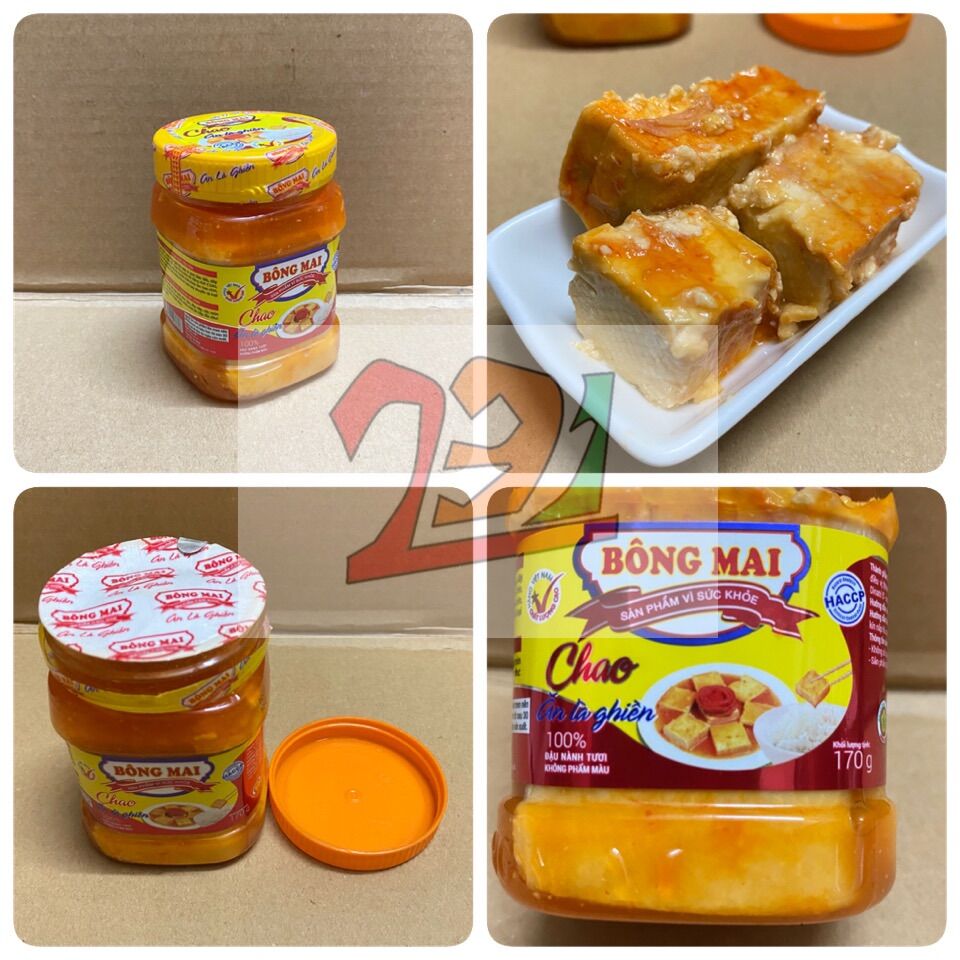 [170 g] Hộp Chao Bông Mai Ăn Là Nghiền