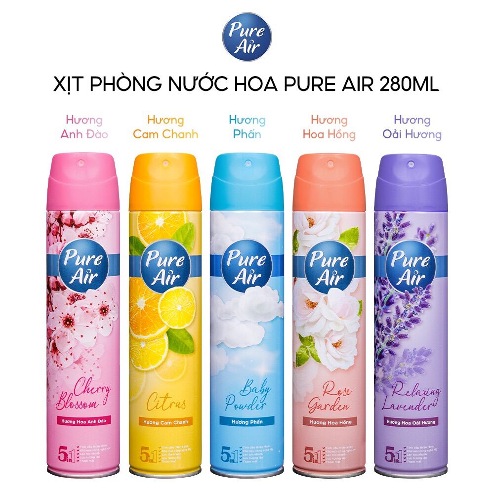 Xịt phòng pure air 280ml