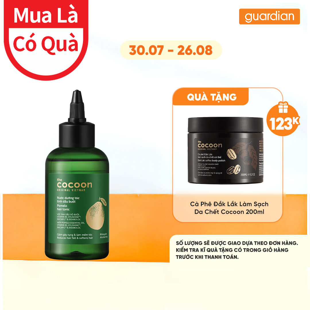 Nước Dưỡng Tóc Tinh Dầu Bưởi Cocoon 140ml