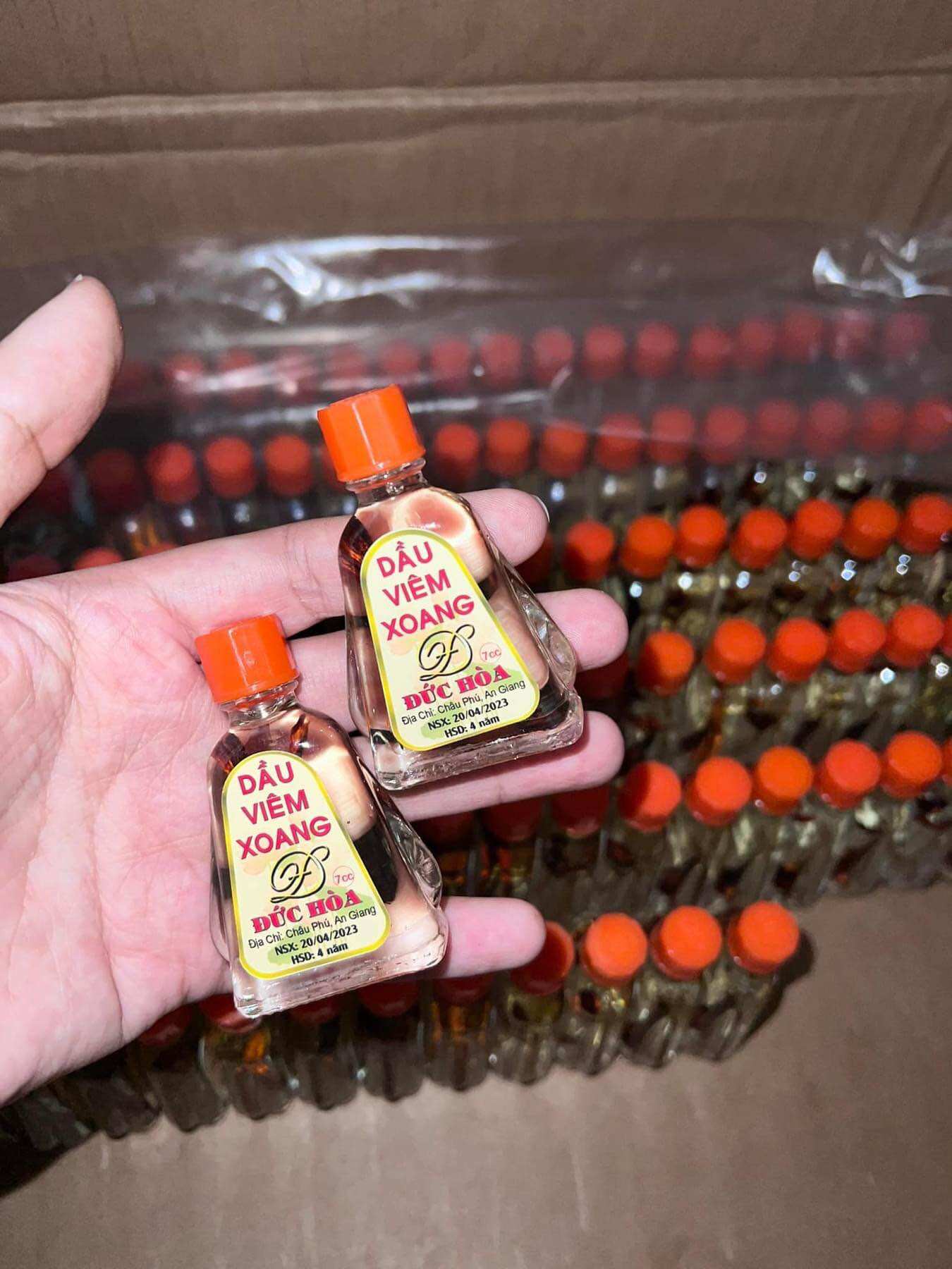 Dầu viêm xoang đức hoà, chai lớn 7ml