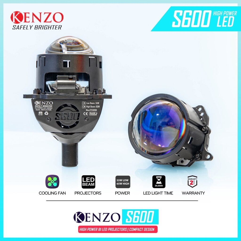 Đèn bi cầu 3inch kenzo s600