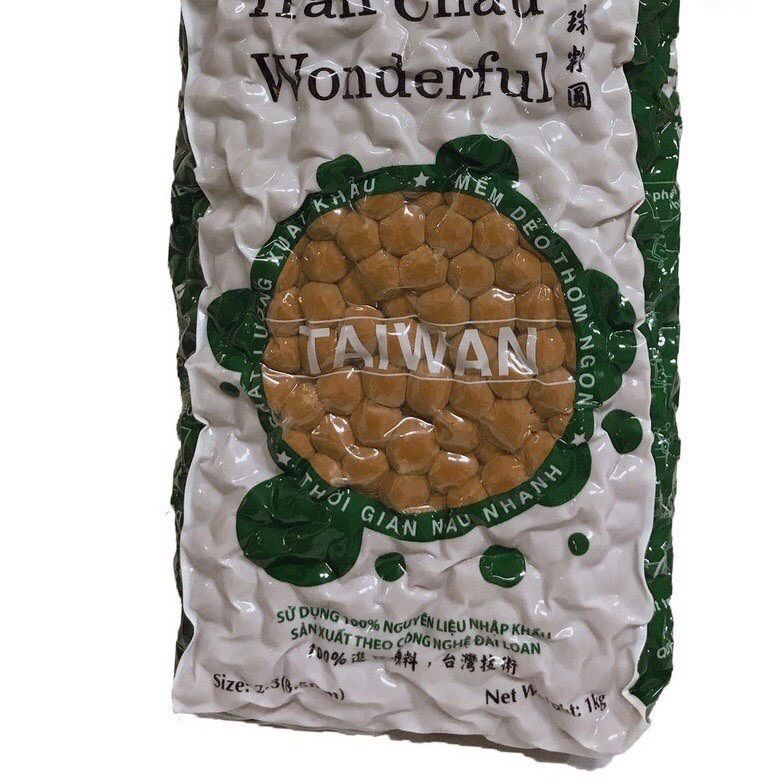 Trân Châu Wonderful (Caramel, Hoàng Kim,Trắng) Gói 1kg