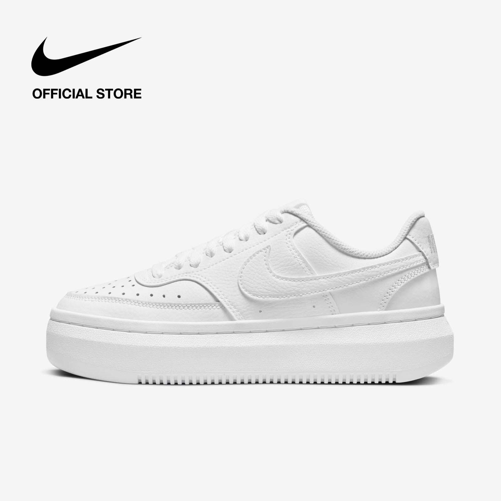 Giày Thể Thao Nike Women's Court Vision Alta Shoes - White