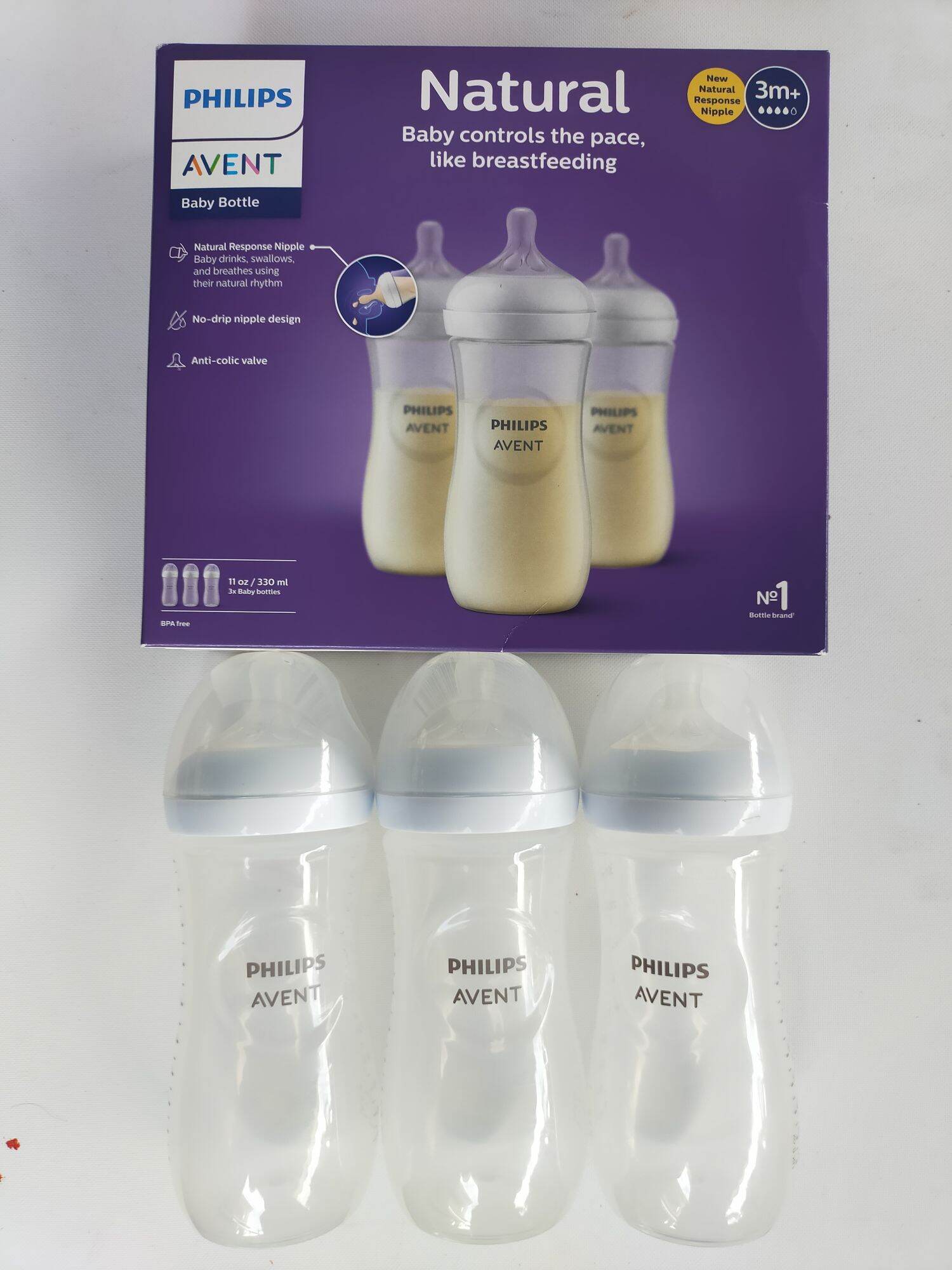 Bình Avent Natural 260ml+330ml