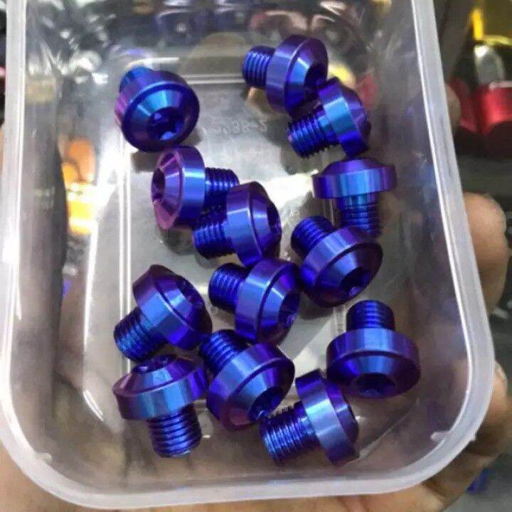 Ốc chân gương xe máy titan Gr5