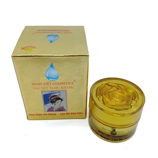 Kem nám- tàn nhang đồi mồi nhật việt