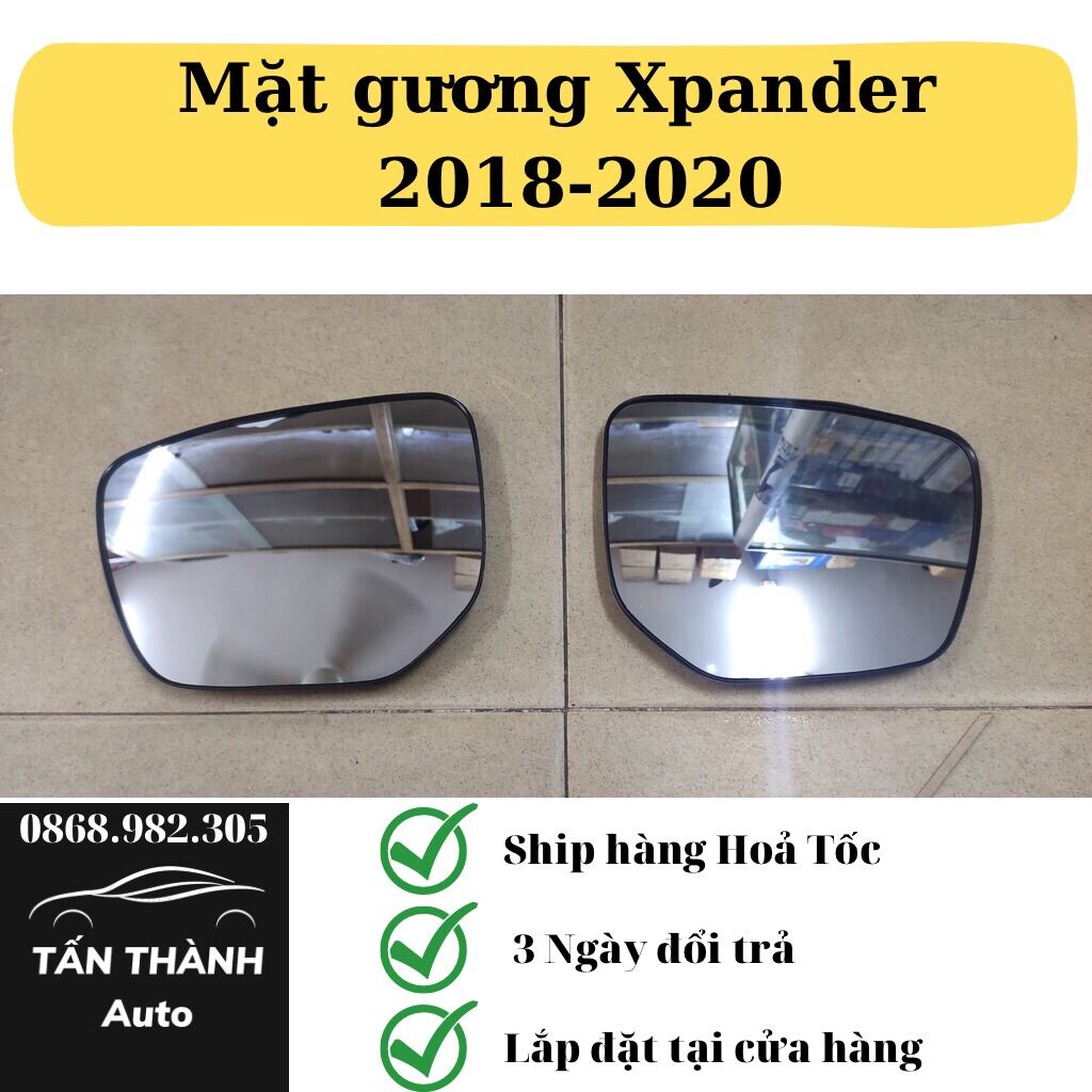 Mặt gương chiếu hậu xe Mitsubishi Xpander đời 2018-2020 Thay thế nguyên bản Sắc nét