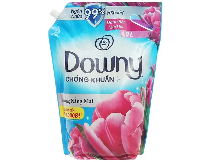 Nước xả vải Downy nắng mai 4 lít